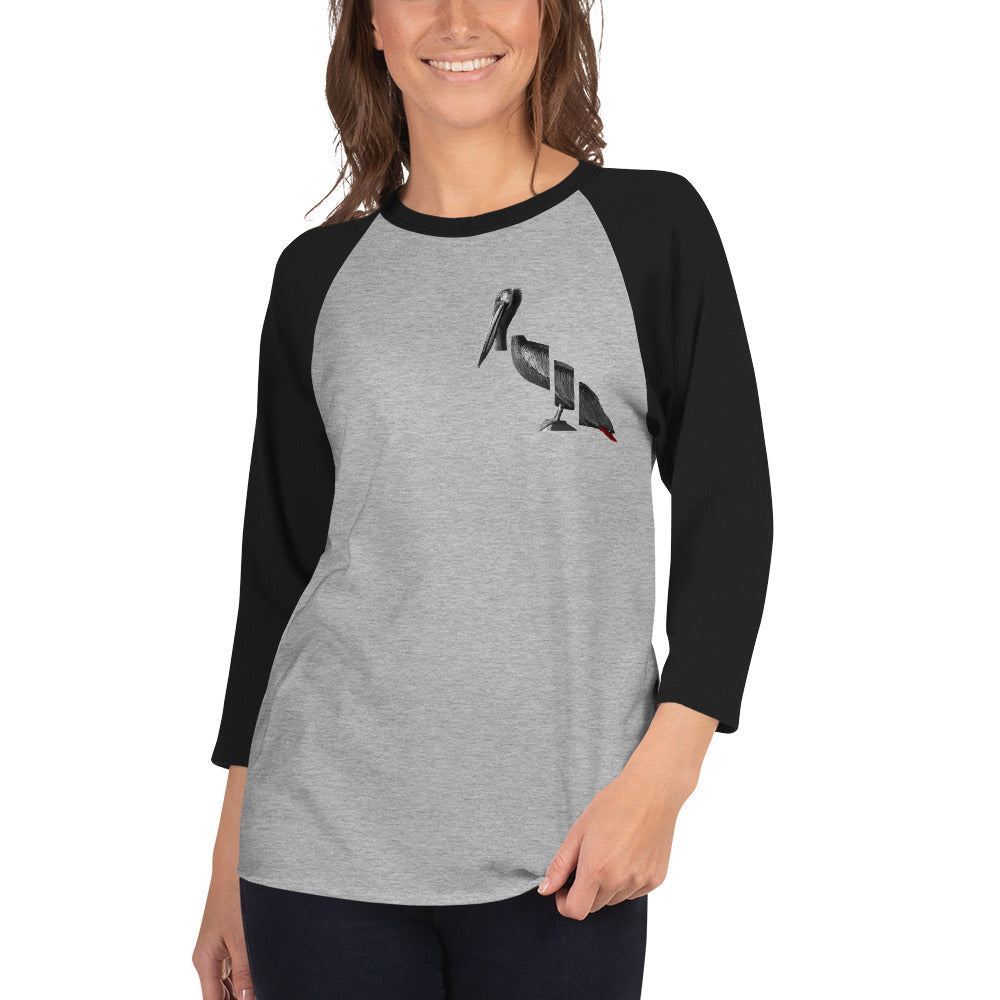 
                      
                        Pelícano - 3/4 sleeve raglan shirt
                      
                    