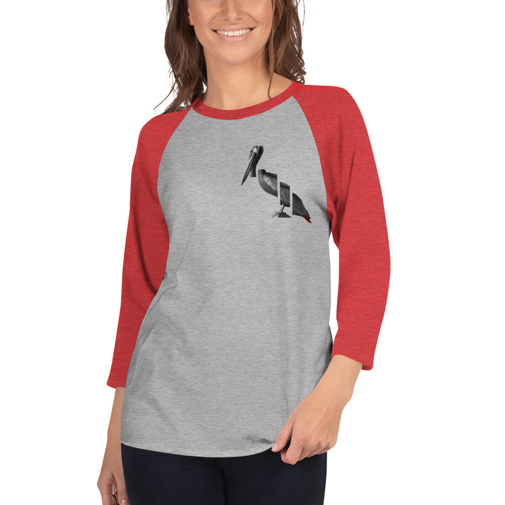 
                      
                        Pelícano - 3/4 sleeve raglan shirt
                      
                    