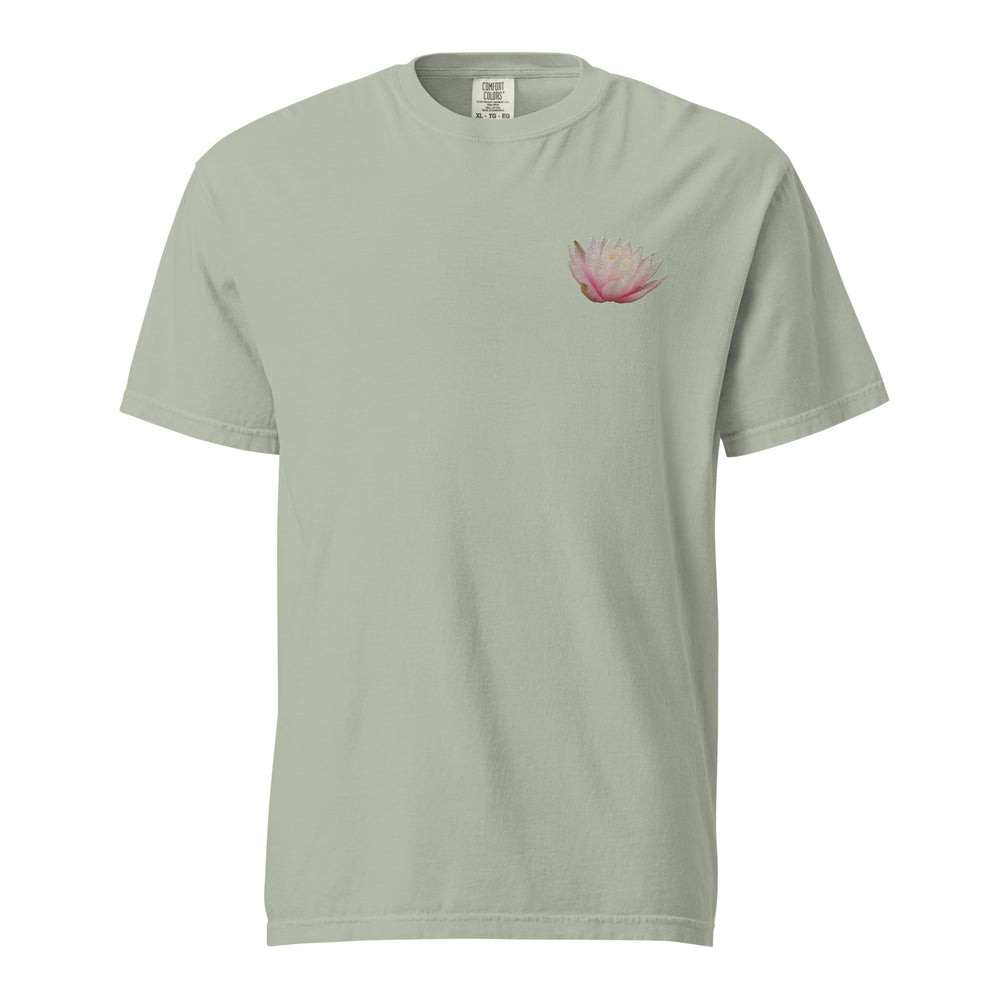 
                      
                        Lotus Embroidered Drool Absorbent Unisex T-shirt
                      
                    