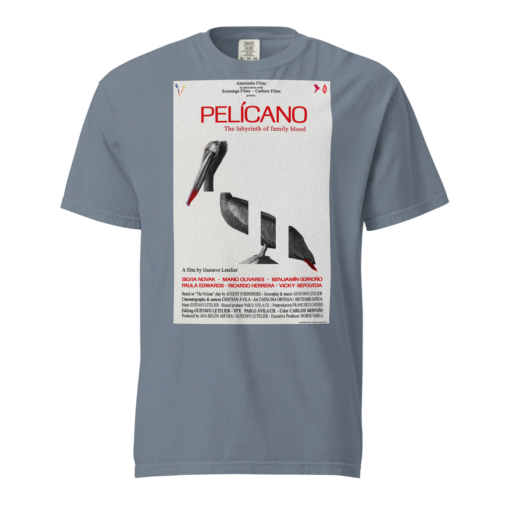 
                      
                        Pelícano Unisex garment-dyed heavyweight t-shirt
                      
                    