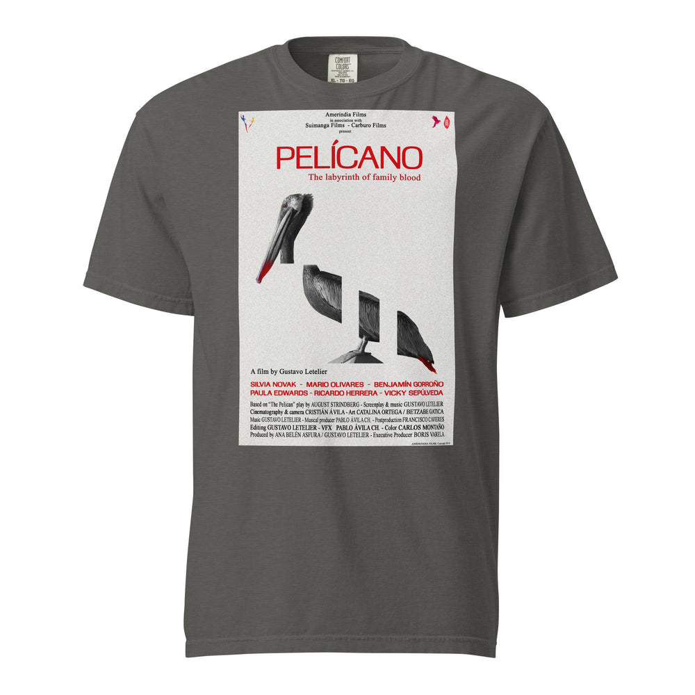 
                      
                        Pelícano Unisex garment-dyed heavyweight t-shirt
                      
                    