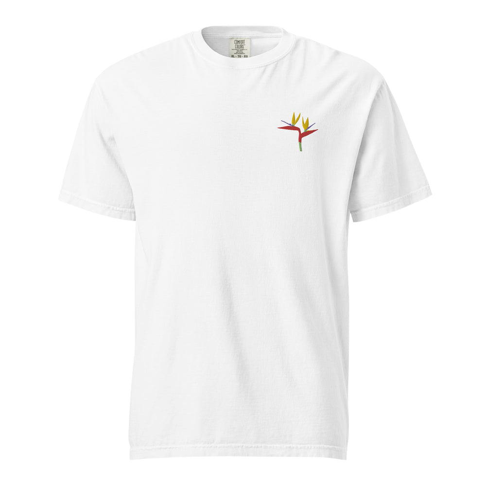 
                      
                        Bird of Paradise Embroidered Unisex Regular-Fit T-Shirt
                      
                    