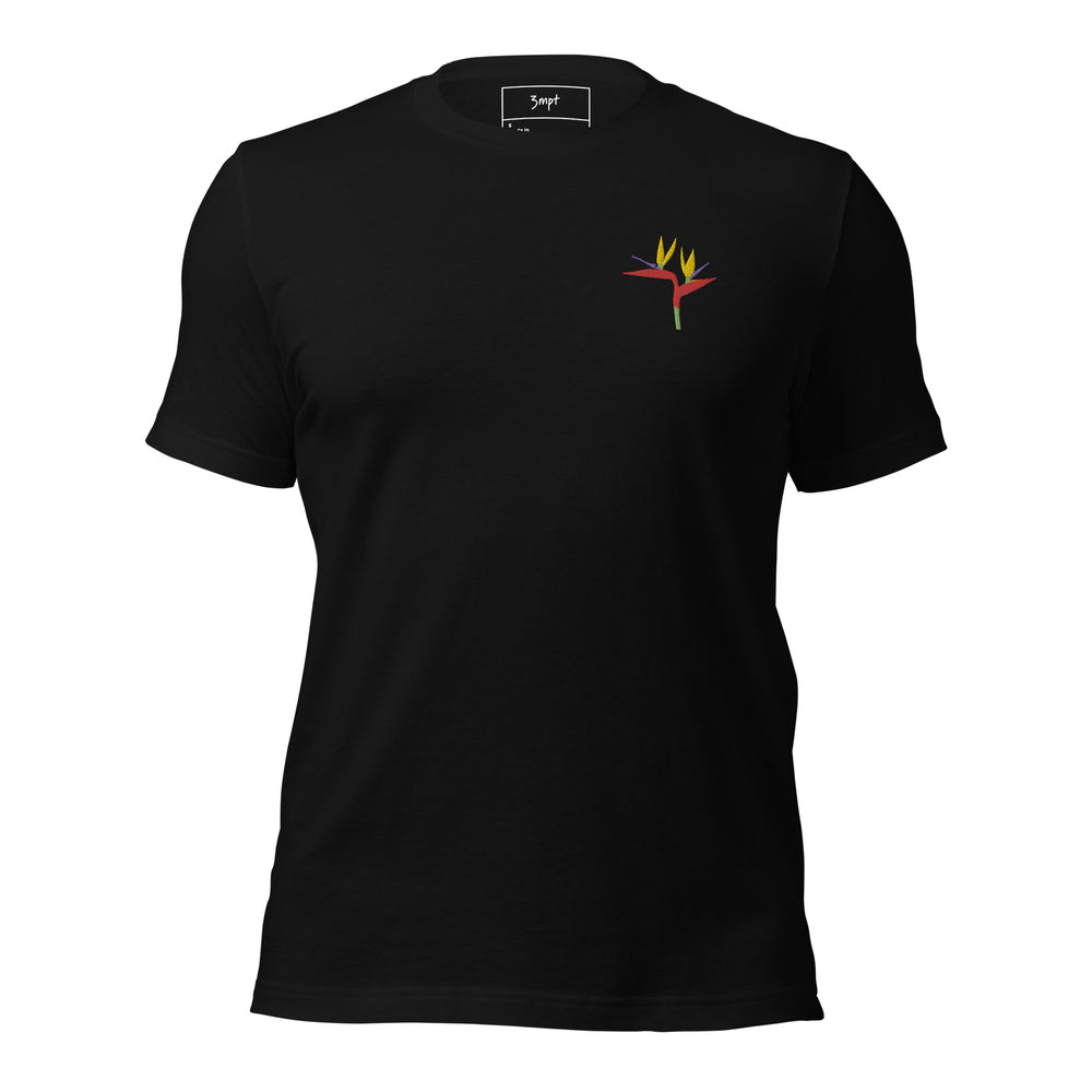 
                      
                        Bird of Paradise Embroidered Unisex Slim-Fit T-Shirt
                      
                    