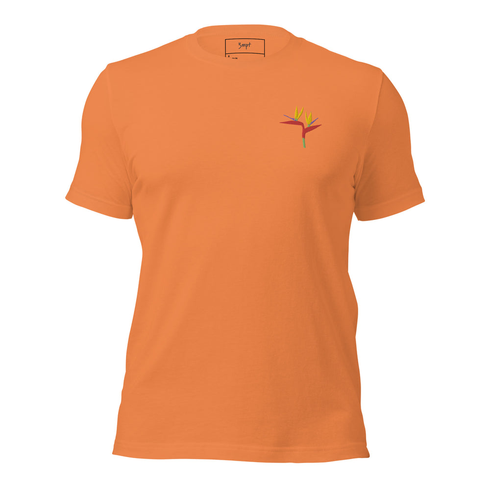 
                      
                        Bird of Paradise Embroidered Unisex Slim-Fit T-Shirt
                      
                    